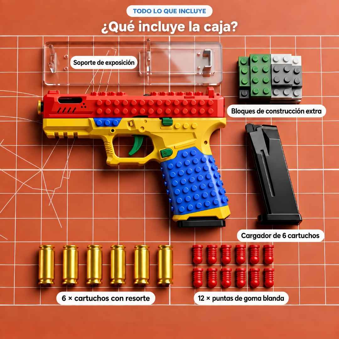BlockShot Toy Gun